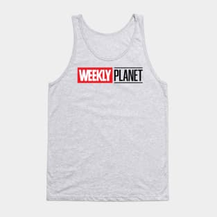 Weekly Planet (dark on light) Tank Top